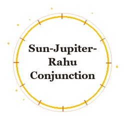 Sun-Jupiter-Rahu Conjunction